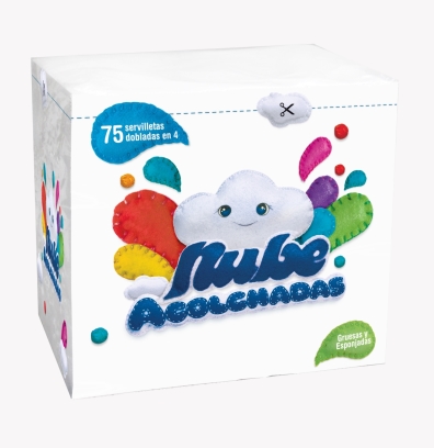 Imagen producto Servilletas Nube Acolchadas x 75 1