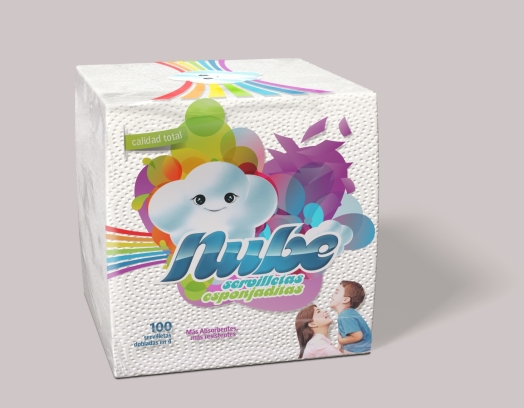 Imagen producto Servilletas Nube Doblada x100 1
