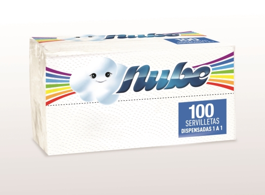 Imagen producto Servilletas Nube Cafeteria Dispensada x100 1