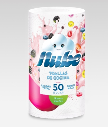 Imagen producto Toala de Cocina Nube DH x 50 x 1 rollo 1