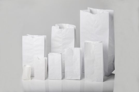 Imagen producto Bolsas de Papel Kraft Blancas 1
