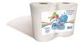 Imagen producto Toalla de Mano Nube en rollo Blanca x 100 mt Doble Hoja x 2 rollos 2