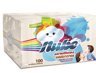 Producto Servilletas Nube Cafeteria x 100 Unibol