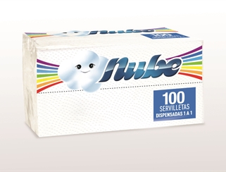 Producto Servilletas Nube Cafeteria Dispensada x100 Unibol