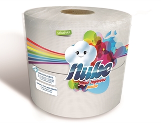 Producto Papel Higienico Nube  Jumbo Blanco de  250 mt Doble Hoja  x 2 rollos Unibol