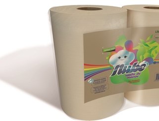 Producto Toalla de Mano Nube en rollo Natural x 150 mt Doble Hoja x 2 rollos Unibol
