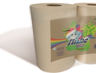 Producto Toalla de Mano Nube en rollo Natural  x 100 mt Doble Hoja x 2 rollos Unibol