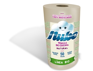 Producto Toalla de Cocina Nube DH Natural x 50 hojas x 1 rollo Unibol